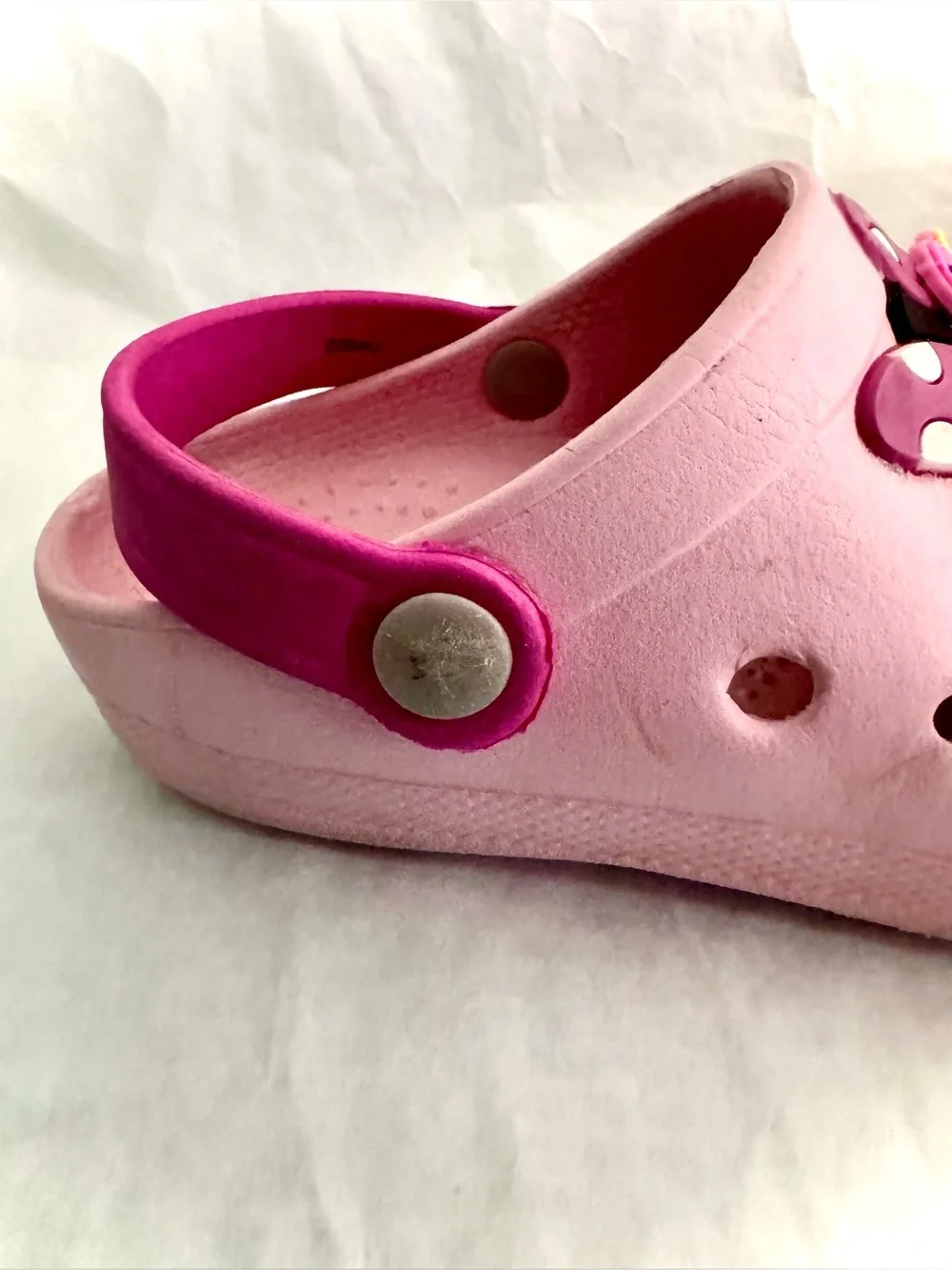 Minnie Mouse Rainbow Crocs With Croc Decorative Charms